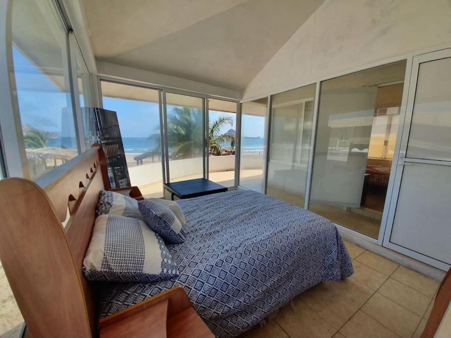 Casa A Pie De Playa Isla De La Piedra Lägenhet Mazatlán Exteriör bild